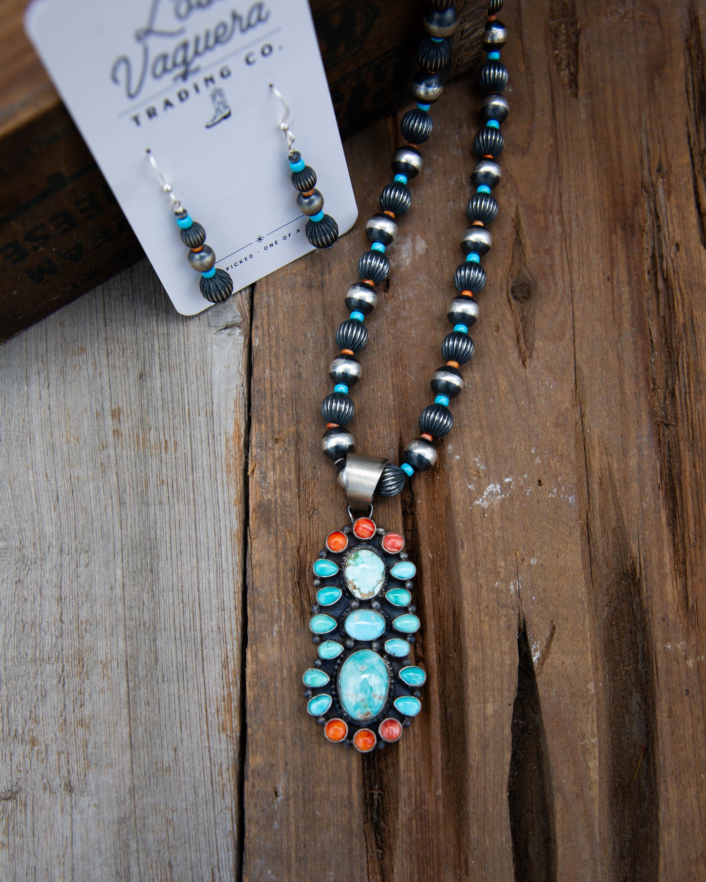 The Jinx Necklace + Earring Set