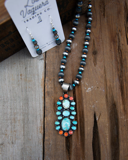 The Jinx Necklace + Earring Set