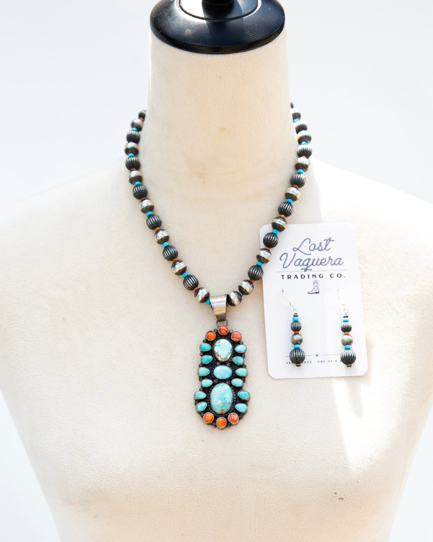 The Jinx Necklace + Earring Set