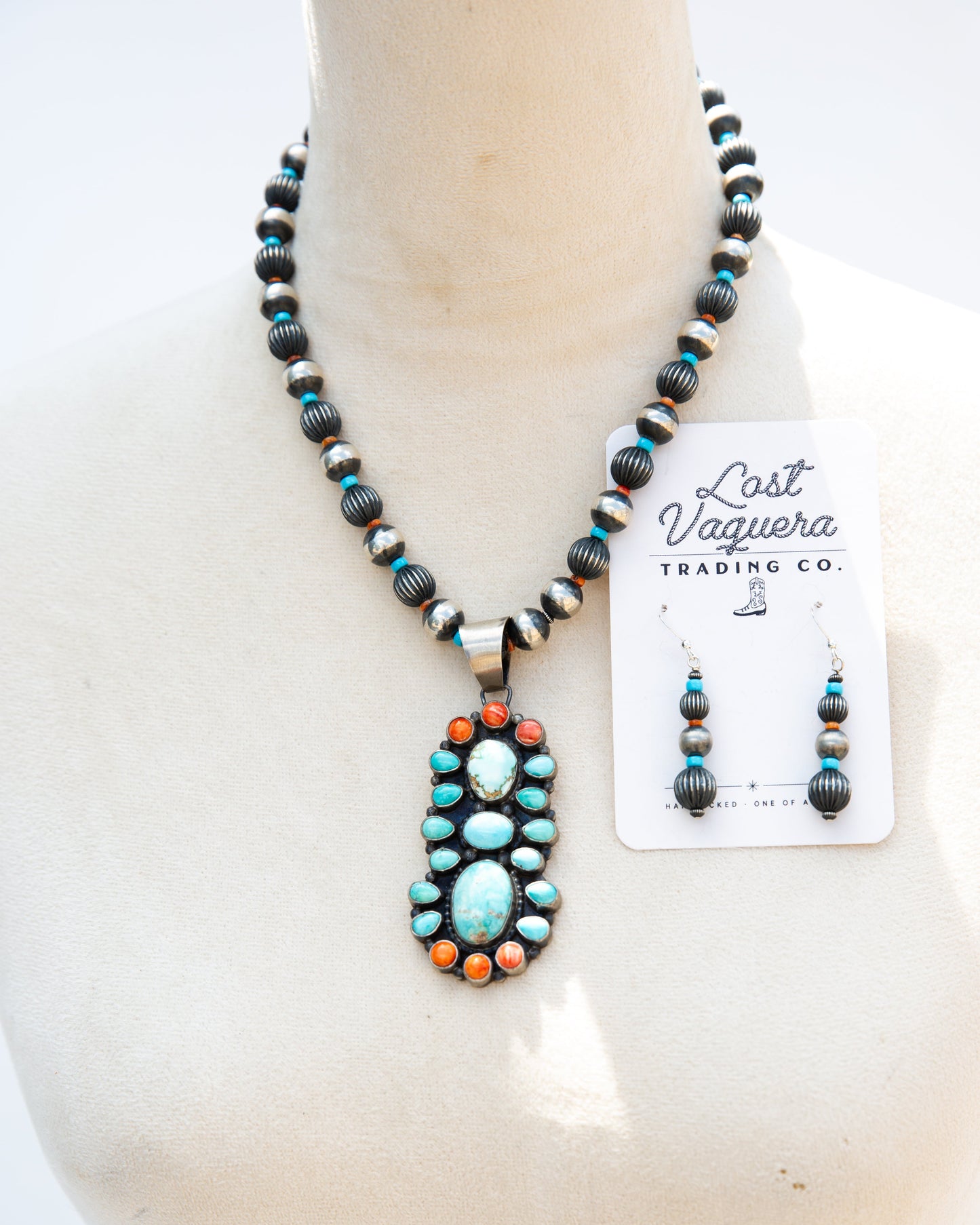 The Jinx Necklace + Earring Set