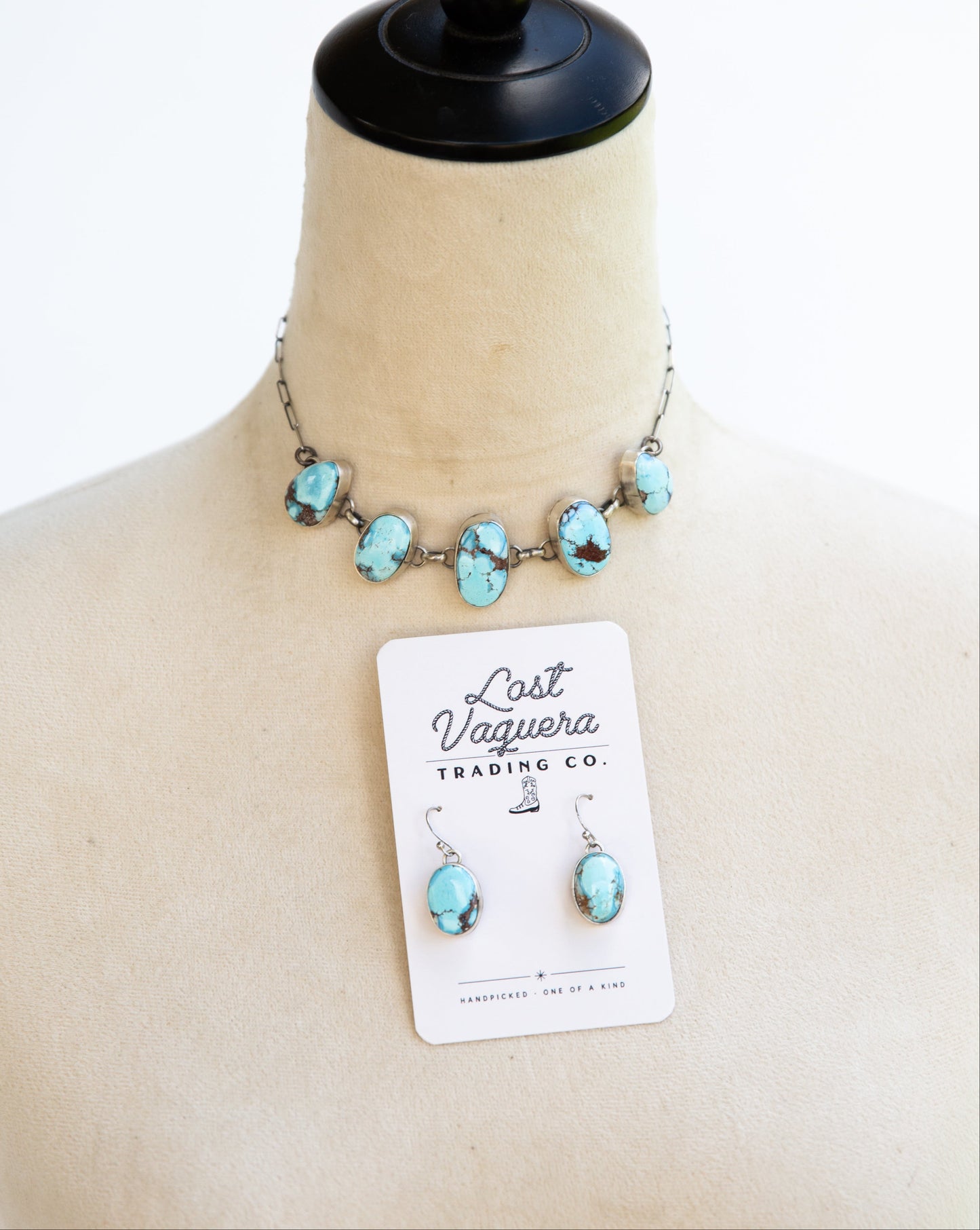 The Roslyn Choker + Earring Set