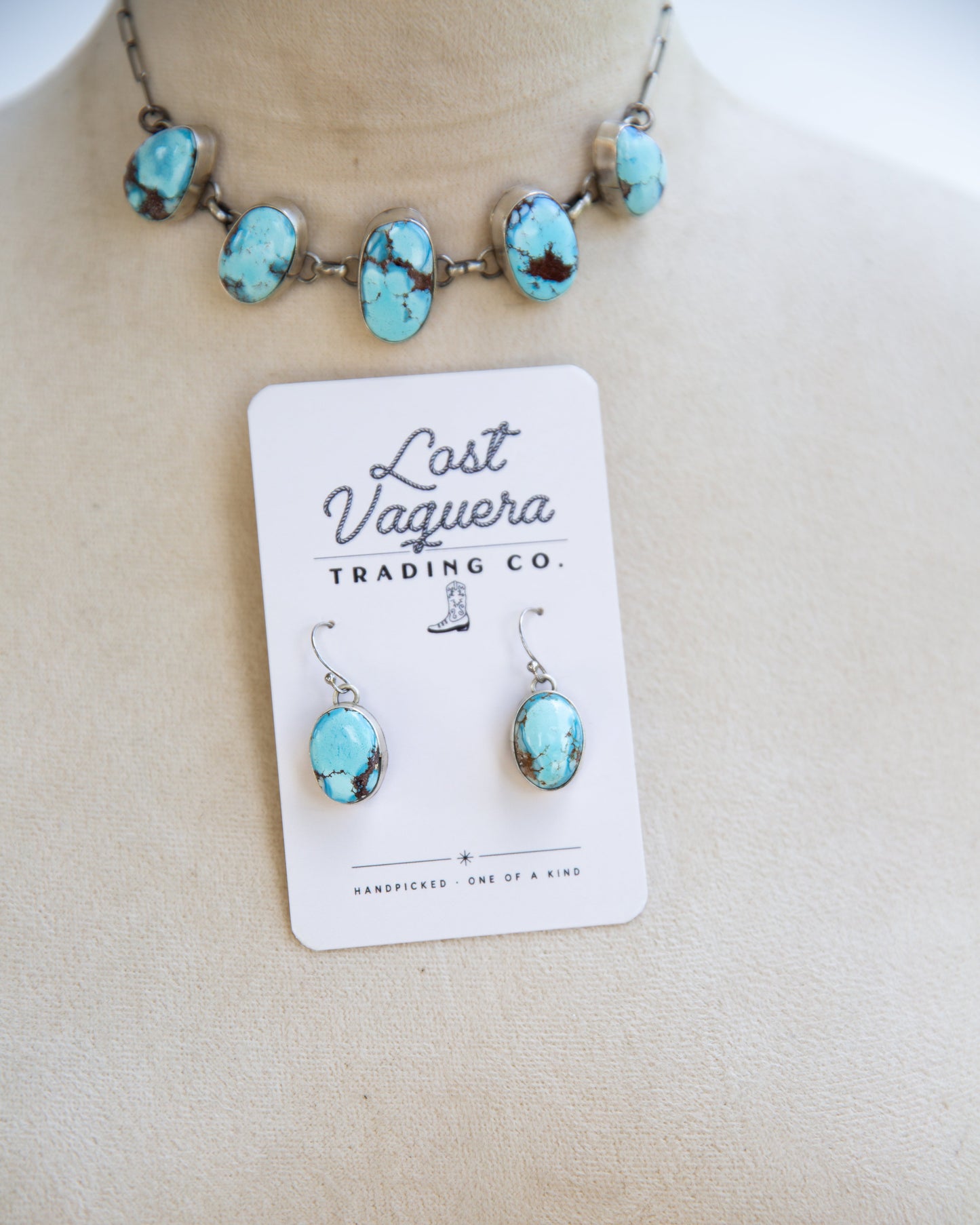 The Roslyn Choker + Earring Set