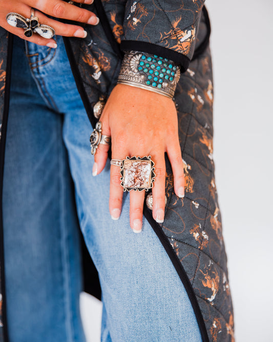 The Willa | Wild Horse Ring Size 9.25 by Chimney Butte's Son