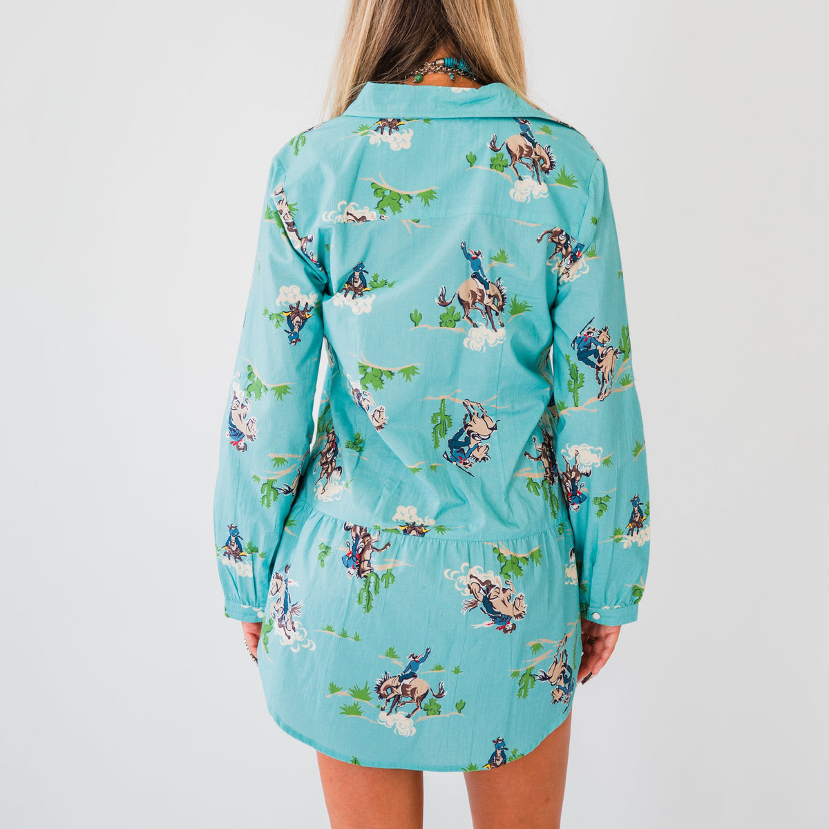 The Brandi | Western Print Tunic by Tasha Polizzi