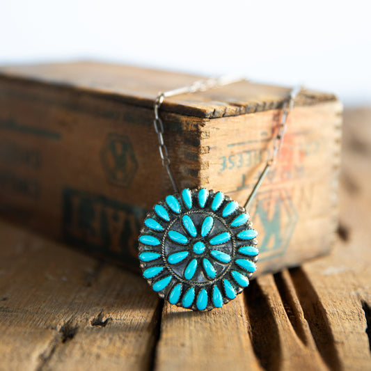 The Maramec | Vintage Turquoise Necklace Necklace