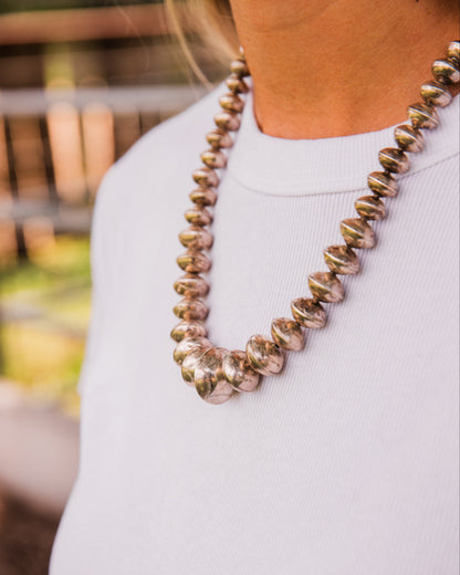 The Odyssey 21" Vintage Navajo Pearls