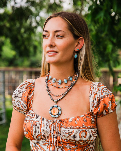 The Roslyn Choker + Earring Set