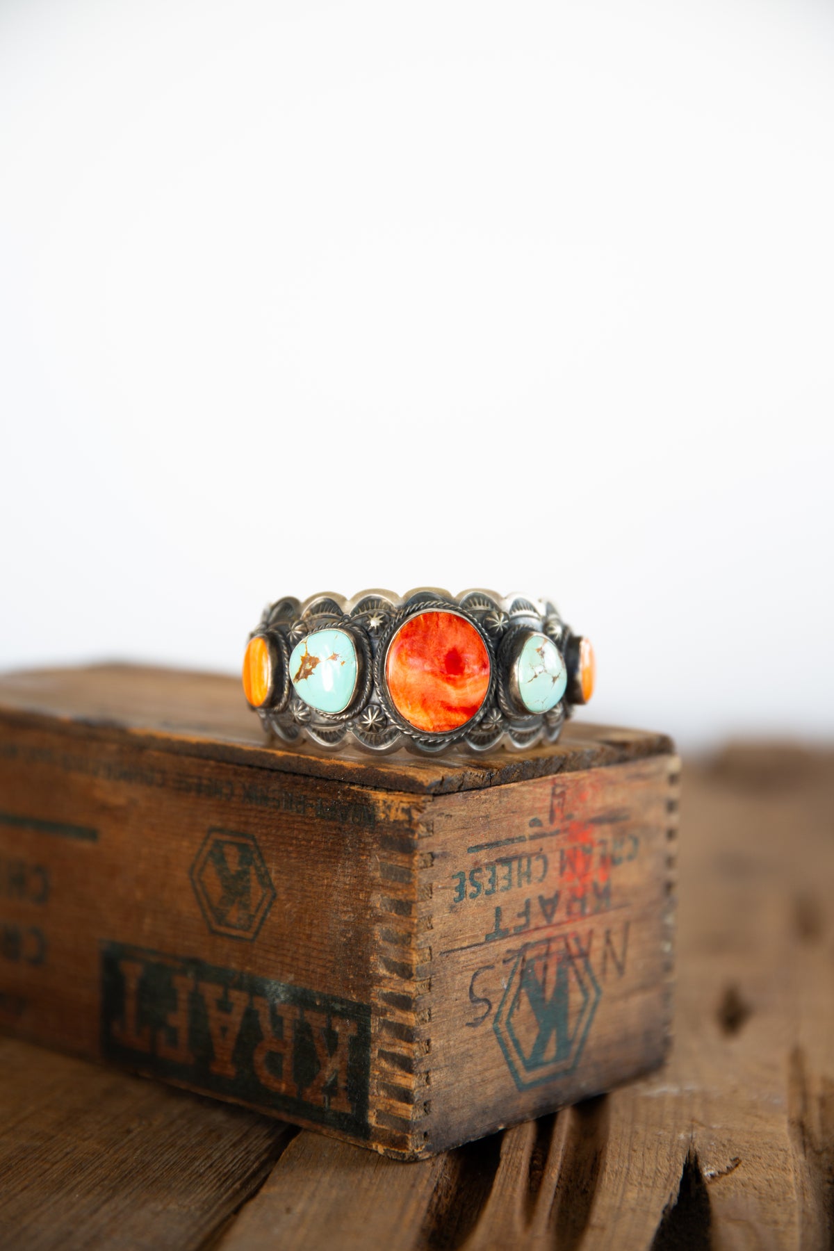 The Nat | Multi Stone Cuff by Emer Thompson