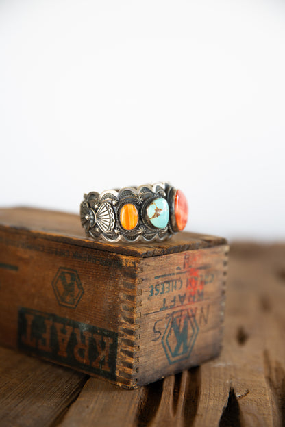 The Nat | Multi Stone Cuff by Emer Thompson