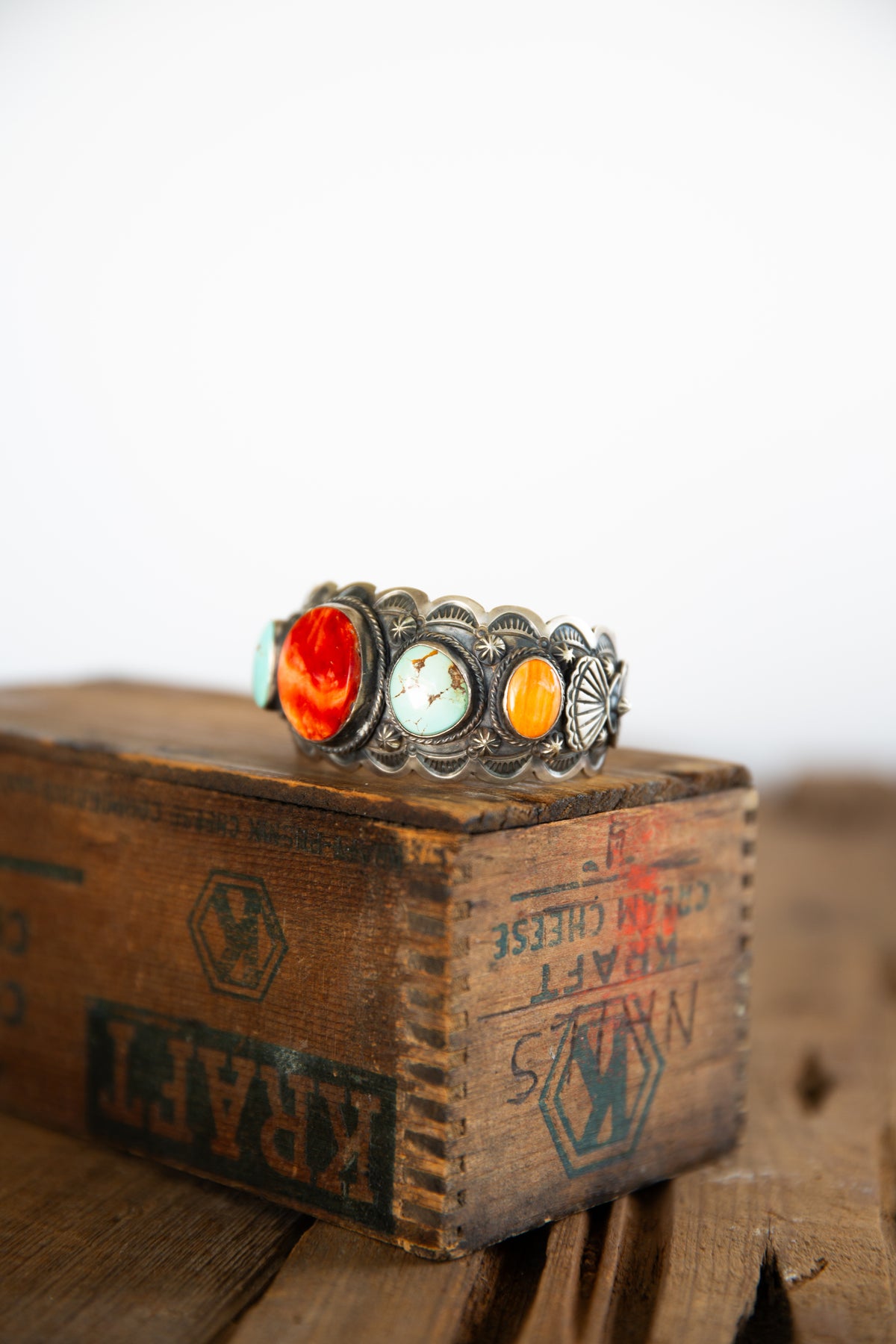 The Nat | Multi Stone Cuff by Emer Thompson