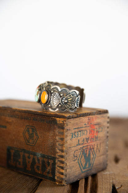 The Nat | Multi Stone Cuff by Emer Thompson