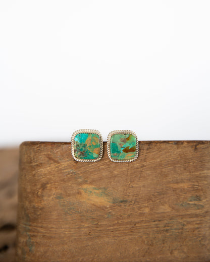 The Talyn’s | Turquoise Square Studs