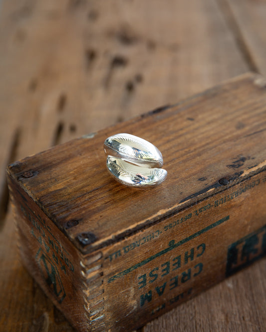 The Camwood's | Sterling Silver Half Hoops by Louise Bighand