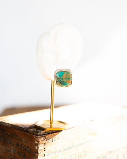 The Talyn’s | Turquoise Square Studs