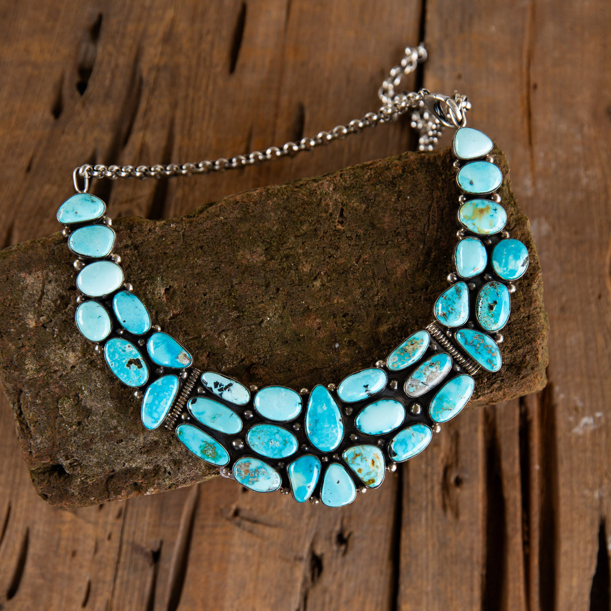 The Lando | Vintage Carico Lake Necklace by Mark Yazzie