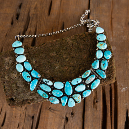 The Lando | Vintage Carico Lake Necklace by Mark Yazzie