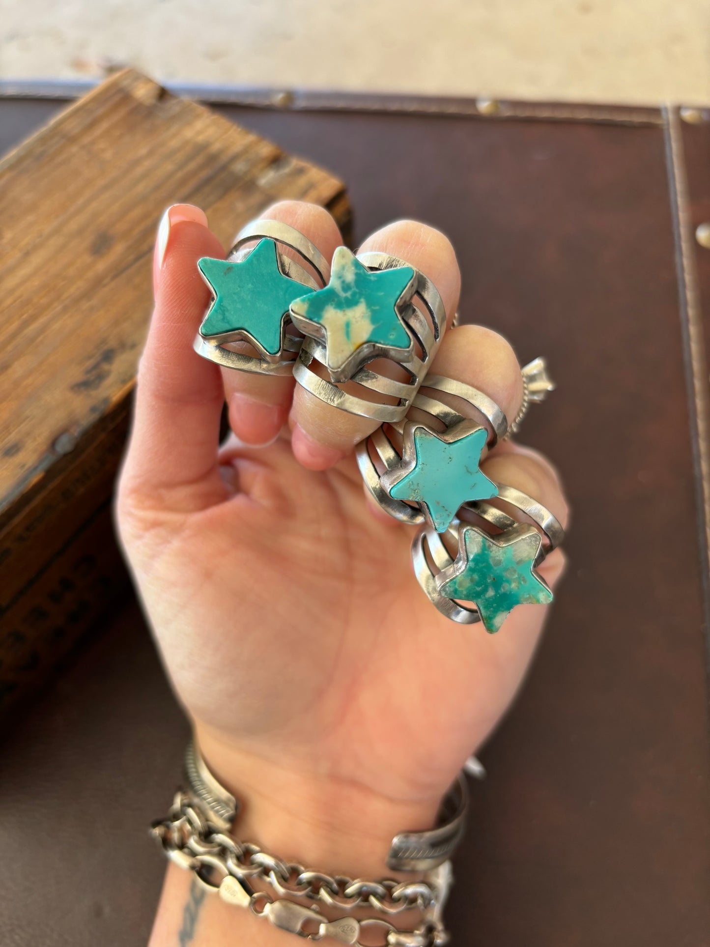 The Kota Star Ring (Multiple Stones Available)