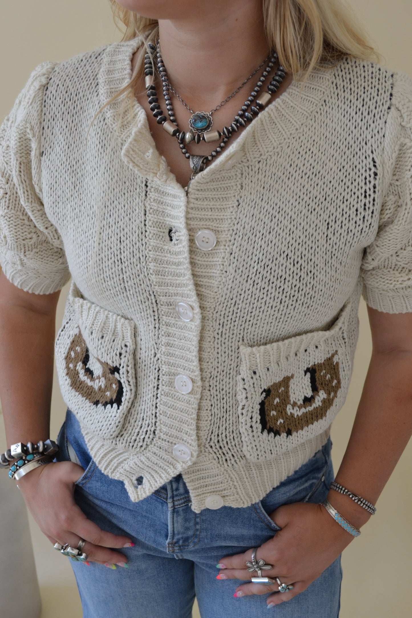 The Faye Sweater Top XSMALL