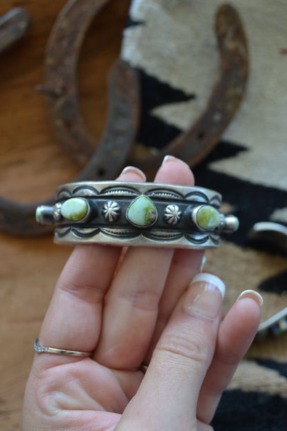 The Jenks Palomino 5 Stone Cuff