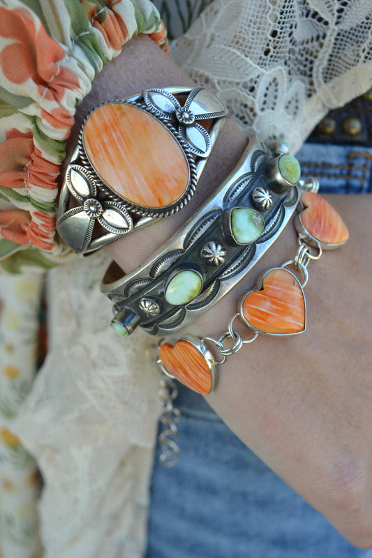 The Jenks Palomino 5 Stone Cuff