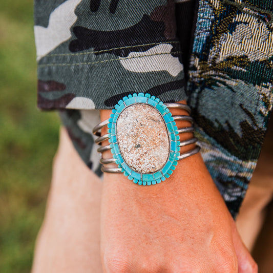 The Merle | Turquoise Cuff by Merle House