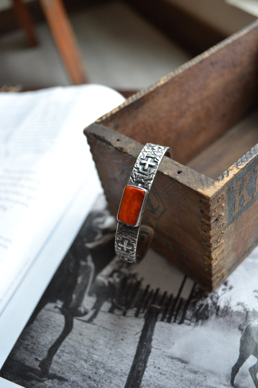 The Eagan Cross Cuff