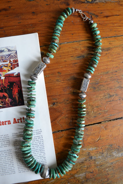 The Lata | Kingman Turquoise Necklace by Sophia Becenti