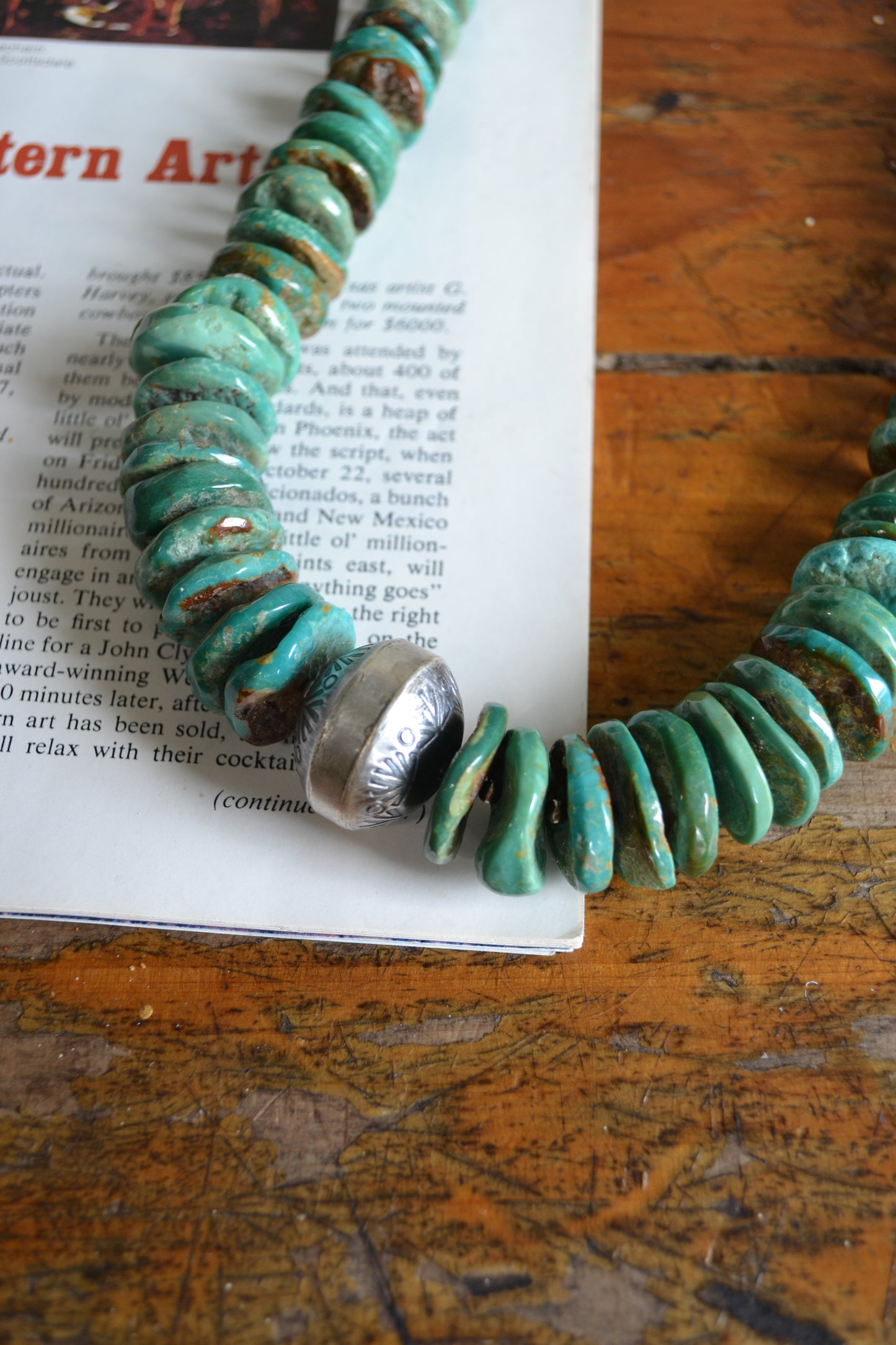 The Lata | Kingman Turquoise Necklace by Sophia Becenti