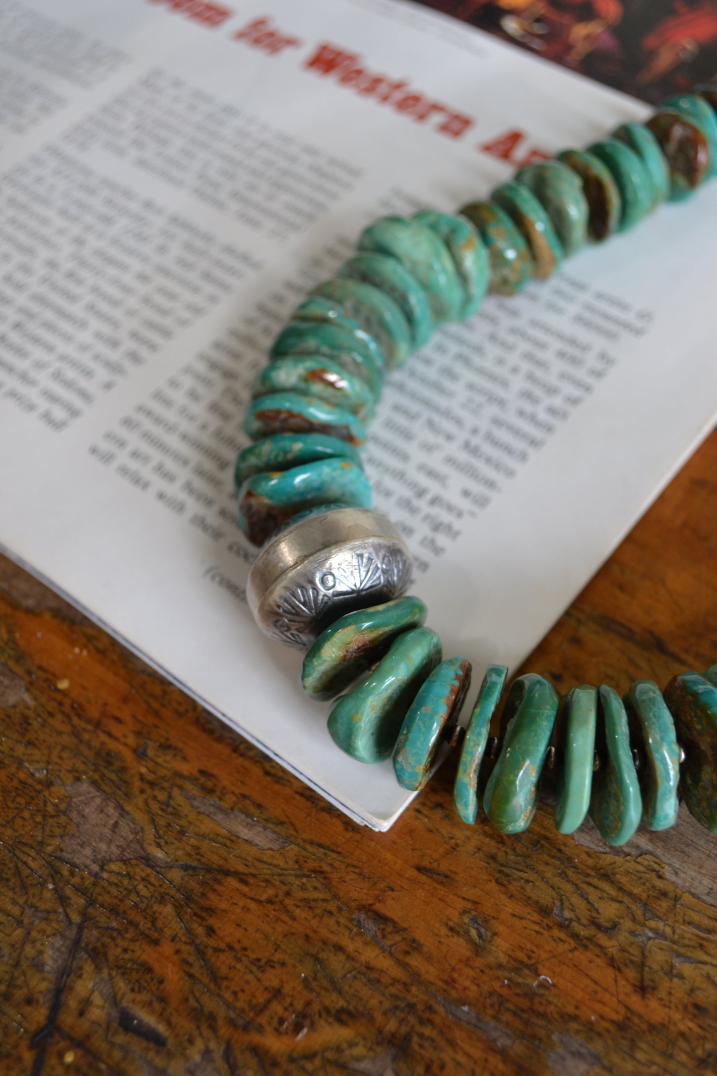 The Lata | Kingman Turquoise Necklace by Sophia Becenti