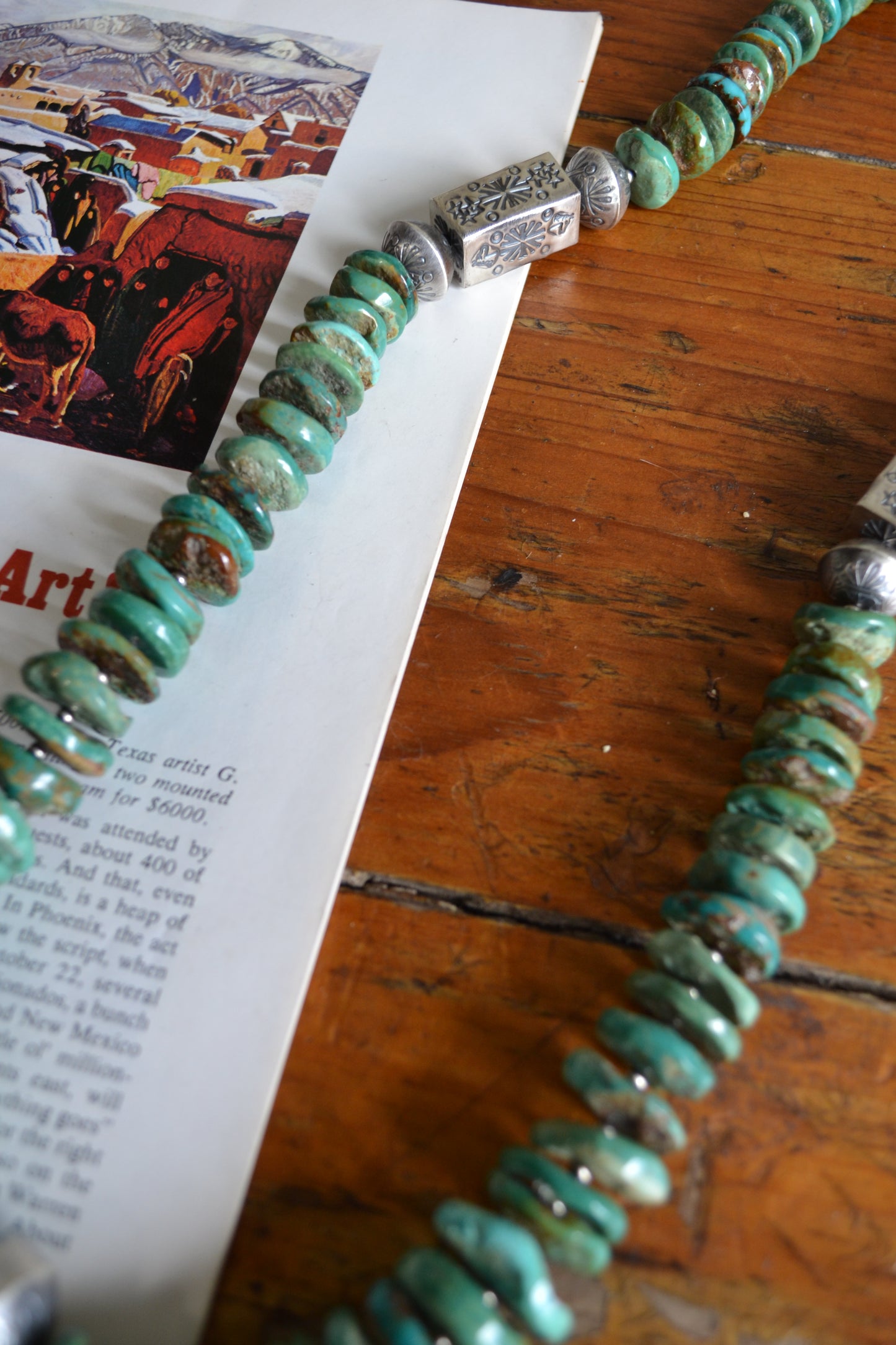 The Lata | Kingman Turquoise Necklace by Sophia Becenti