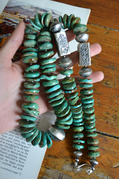 The Lata | Kingman Turquoise Necklace by Sophia Becenti