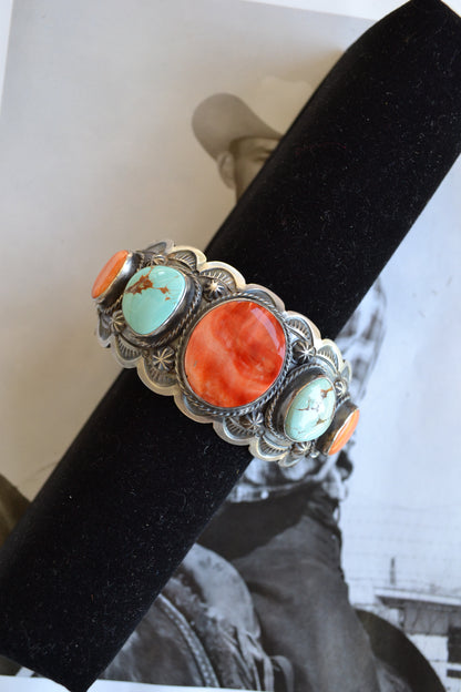 The Emer Multi Stone Cuff