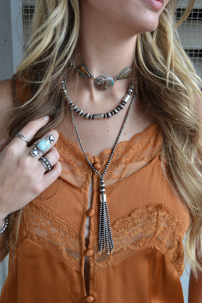 The Selene Tassel Lariat