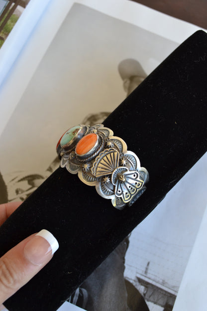 The Emer Multi Stone Cuff