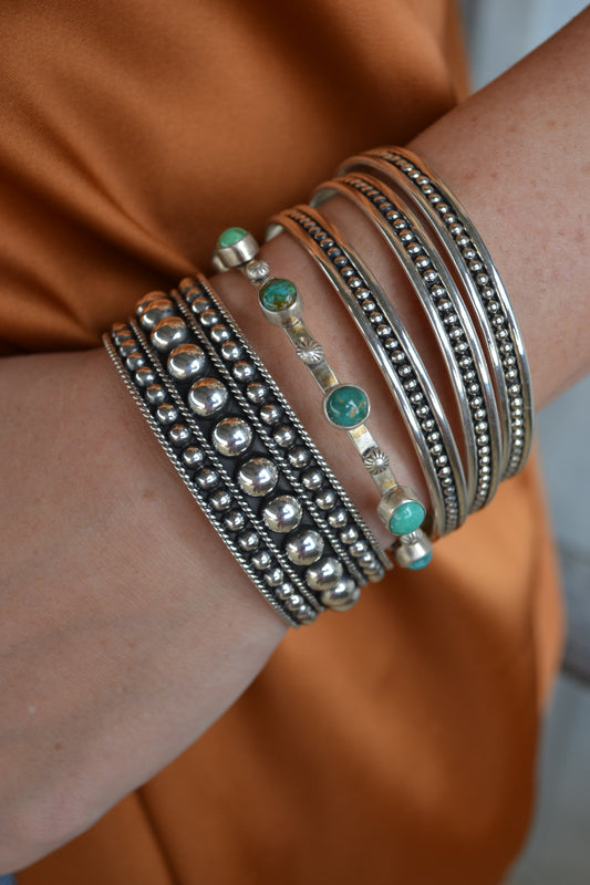 The Rena Ball Dot Cuff