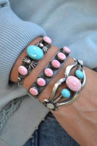 The Prescott 3 Stone Cuff