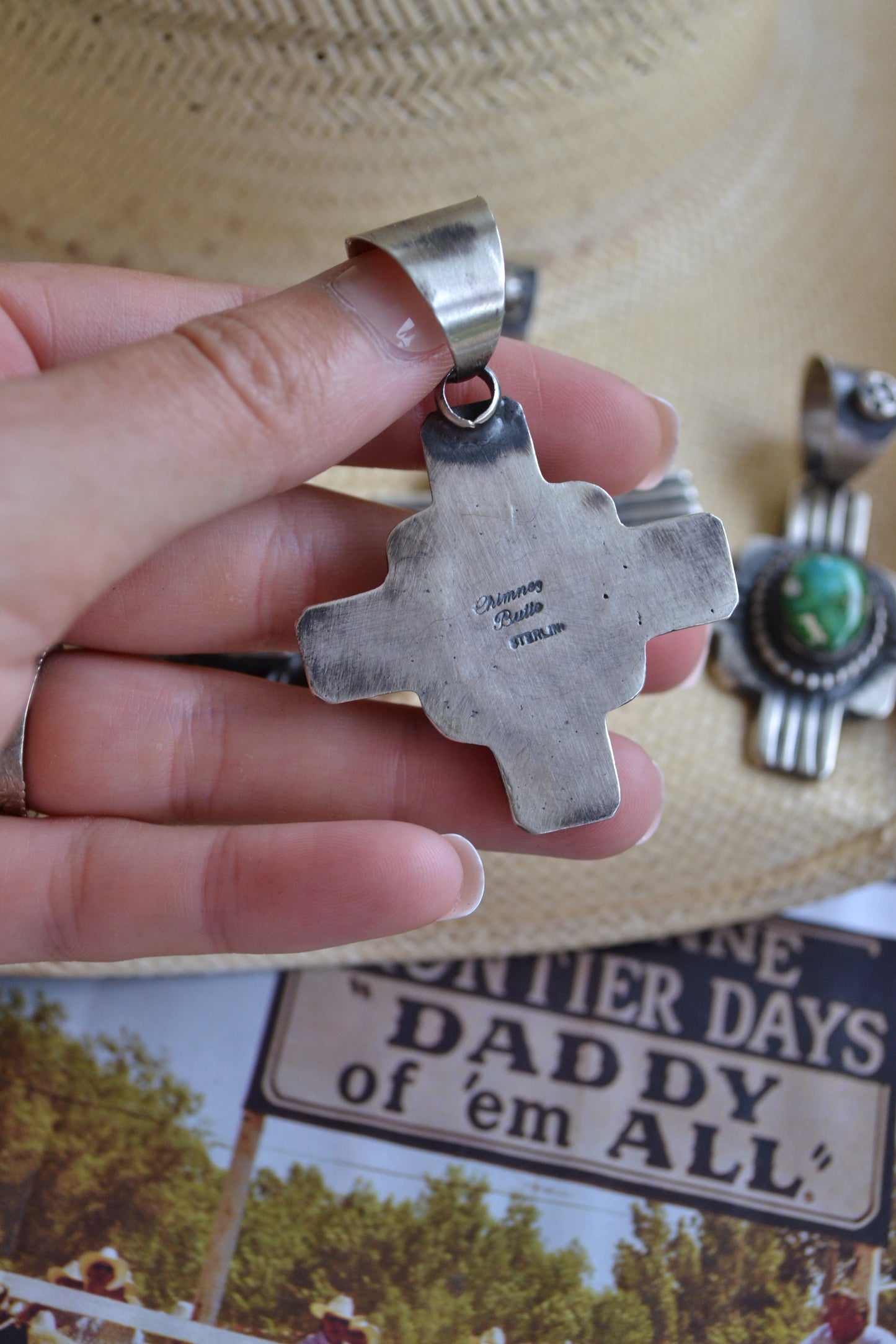 The Kit | Turquoise Pendant by Chimney Butte