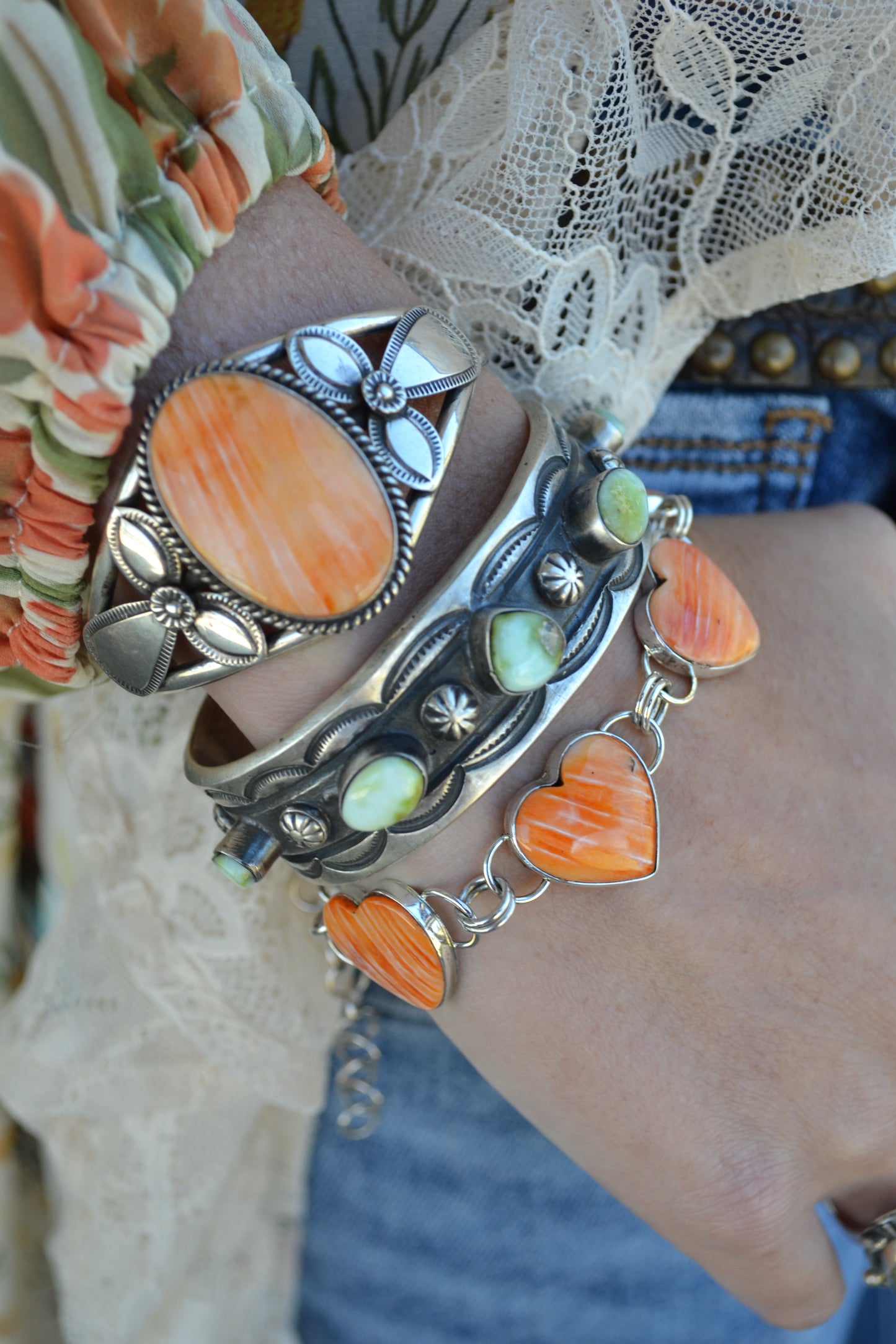 The Saluda Heart Link Bracelet