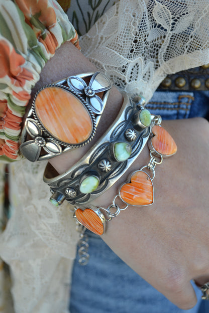The Saluda Heart Link Bracelet