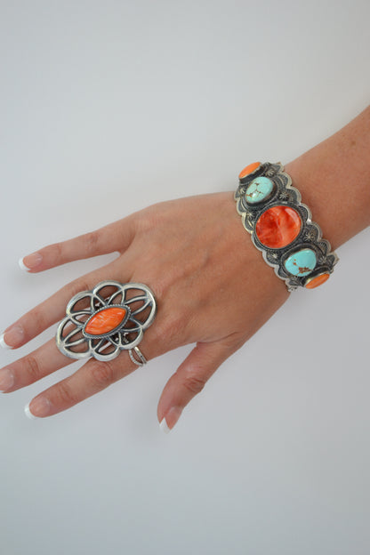 The Keota Ring (Purple + Orange Spiny Available)