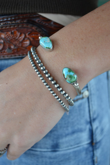The Lacey 3mm Sterling Pearl Bracelet