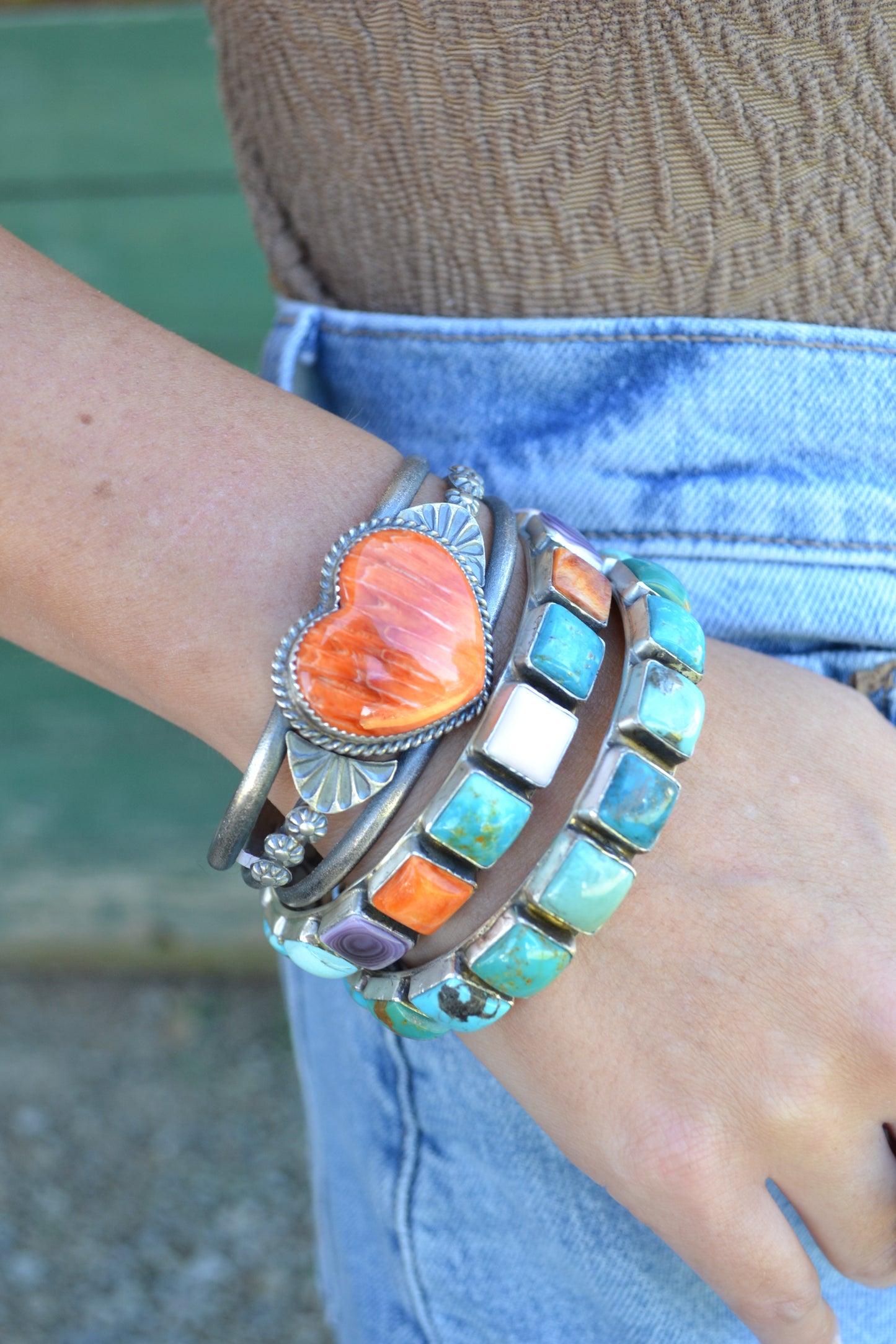 The Hudson Heart Cuff