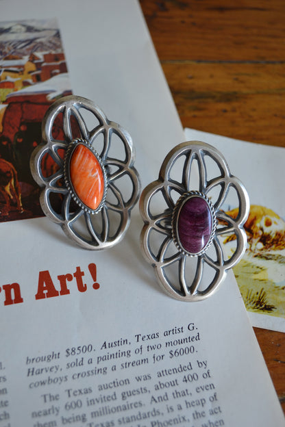 The Keota Ring (Purple + Orange Spiny Available)