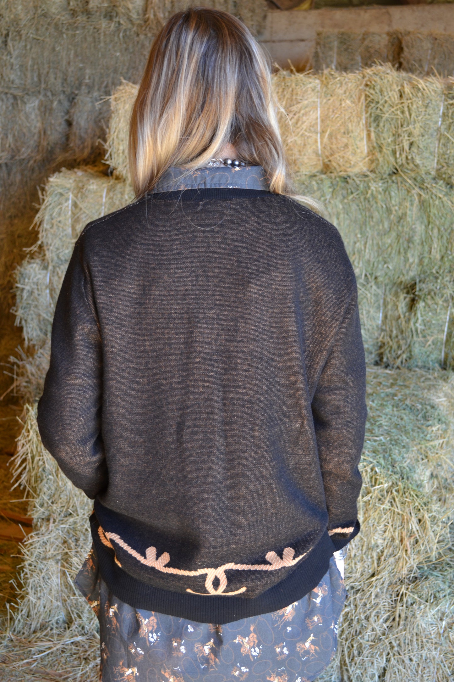 The Lindell Sweater by Tasha Polizzi LARGE