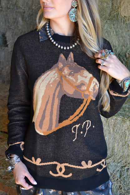 The Lindell Sweater by Tasha Polizzi LARGE