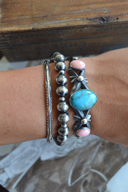 The Prescott 3 Stone Cuff