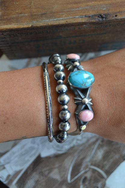 The Prescott 3 Stone Cuff