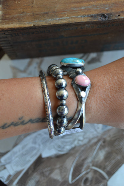 The Prescott 3 Stone Cuff