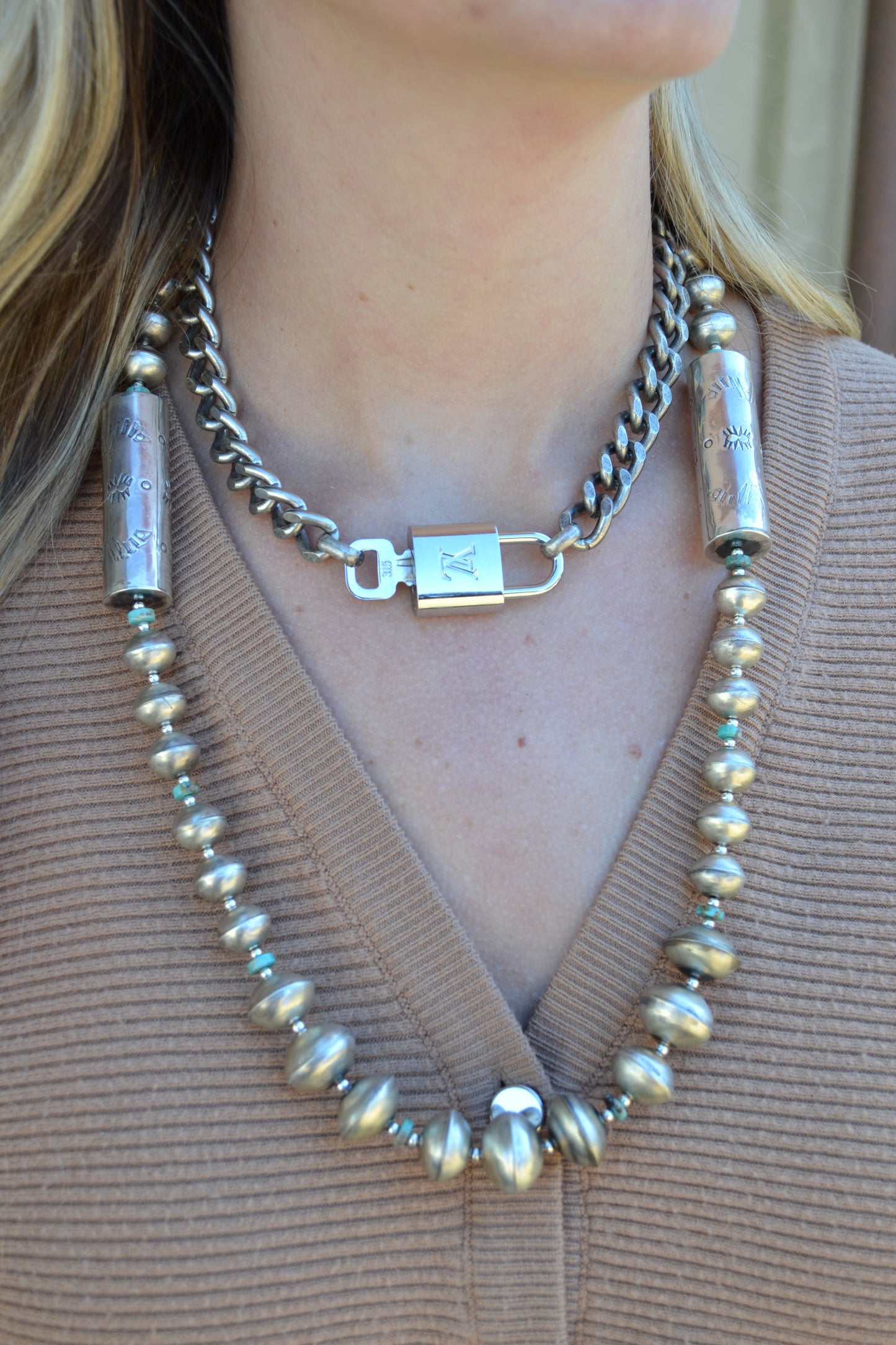 The Louis Lock Necklace