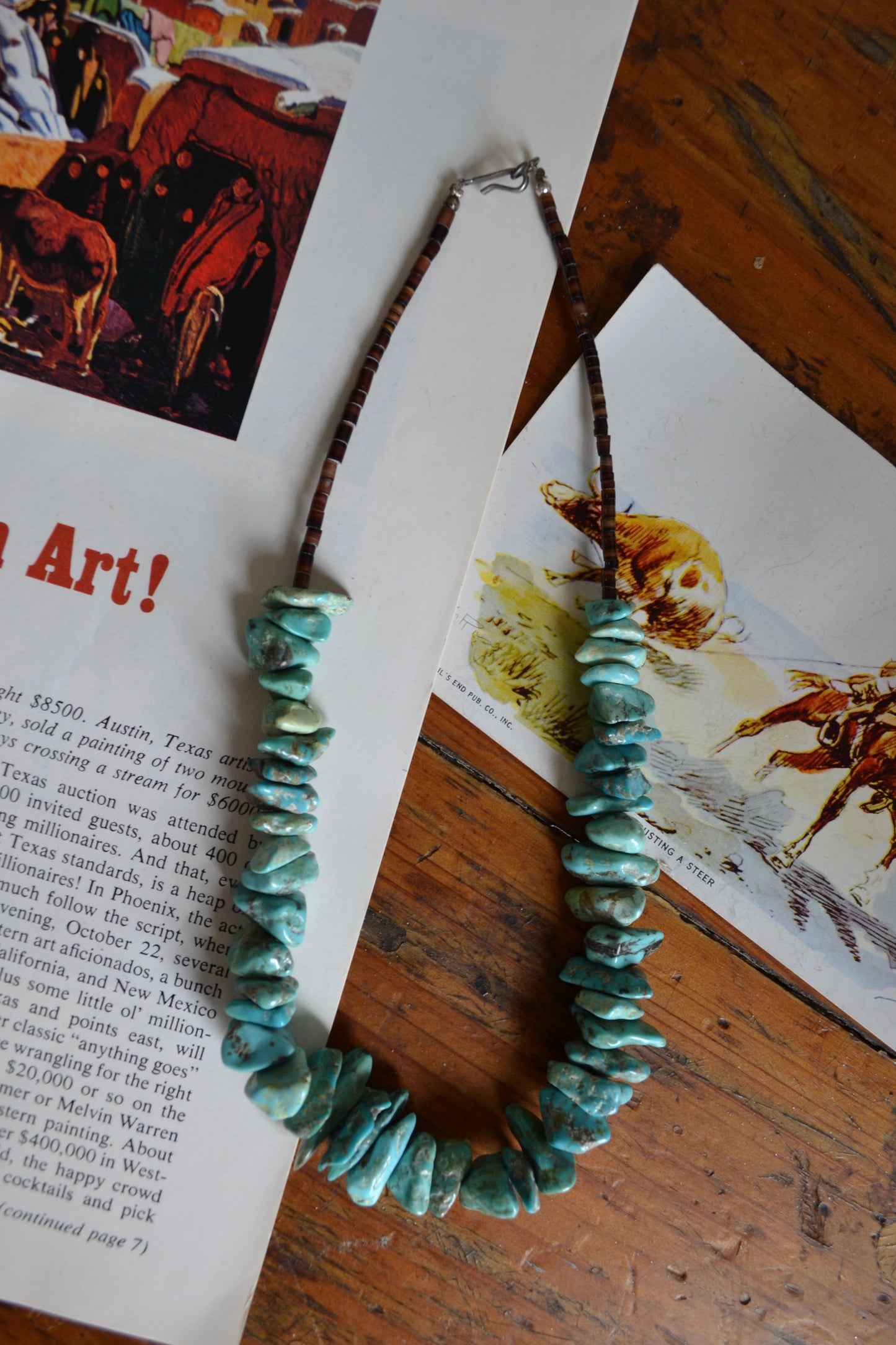 The Tawny Chunky Turquoise Necklace
